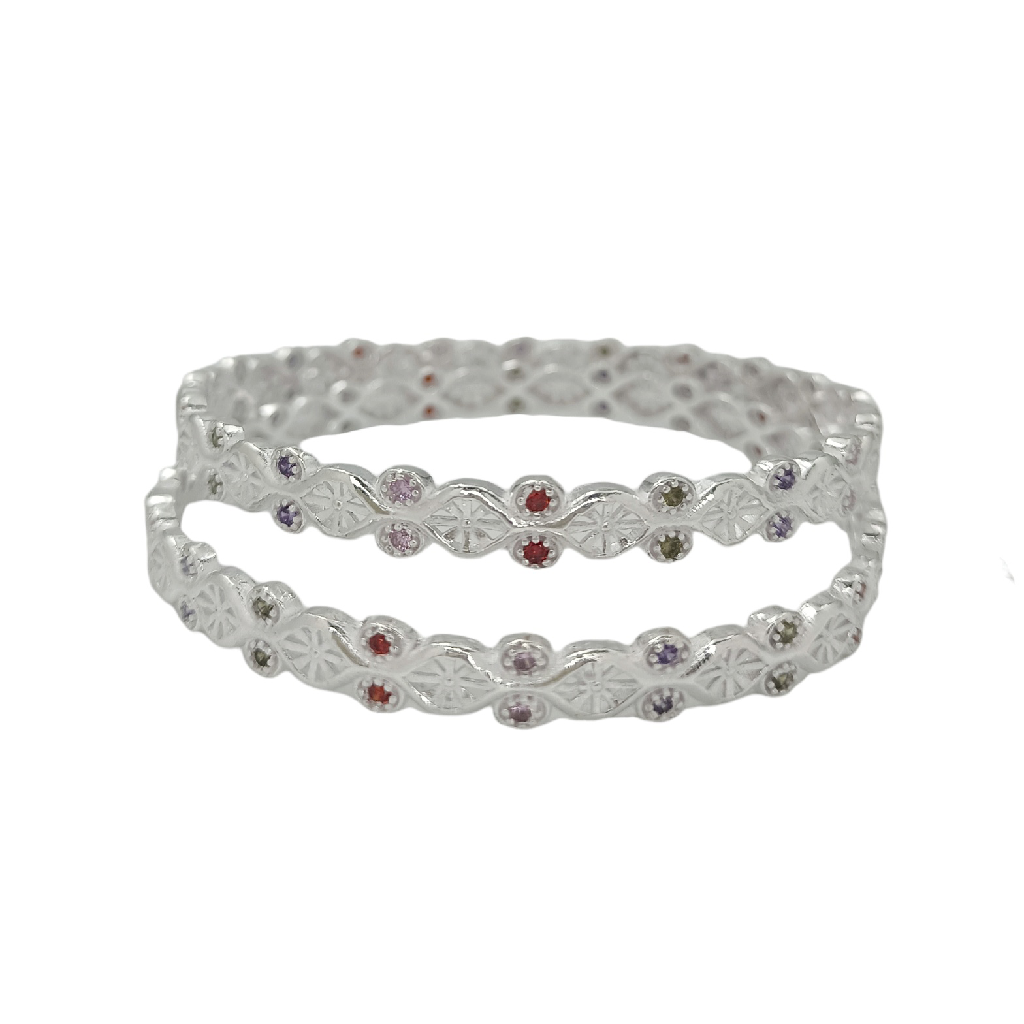 Fancy 925 Silver Bangles
