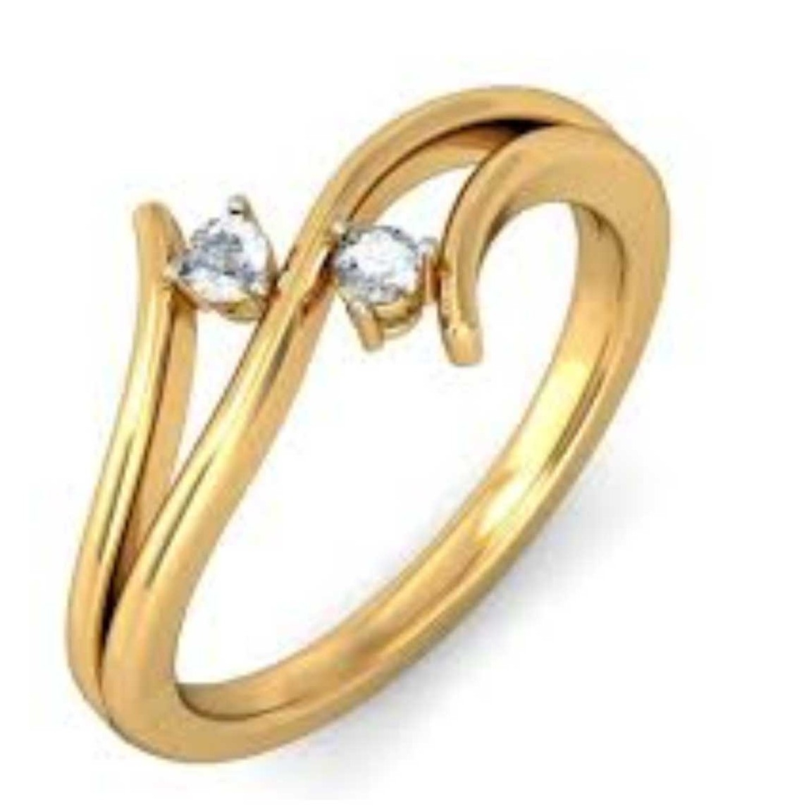 22KT Gold Ladies Indian Fancy Ring