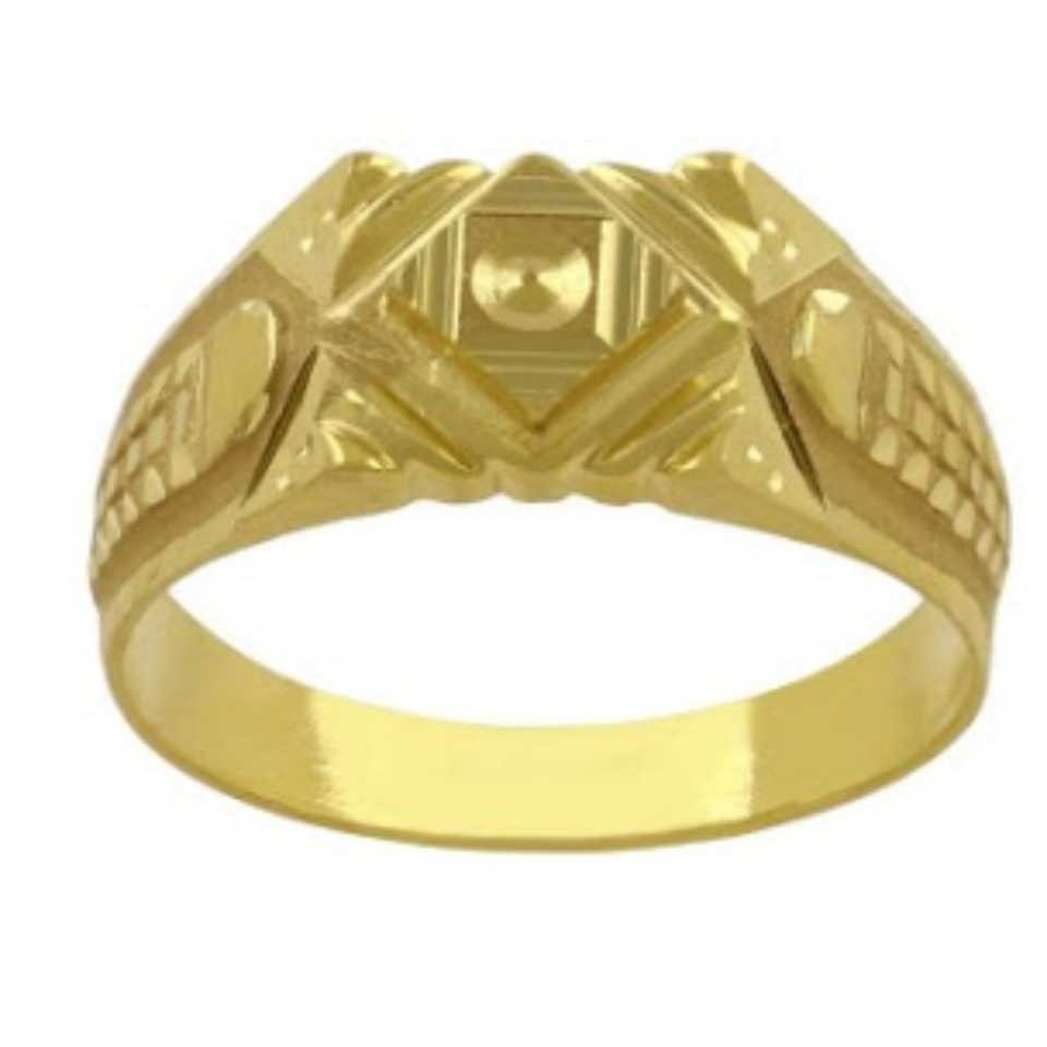 22KT Gold Indian Fancy Ring