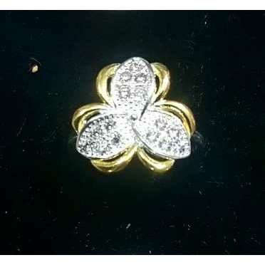 Silver 925 Unique Casting Flower Ring