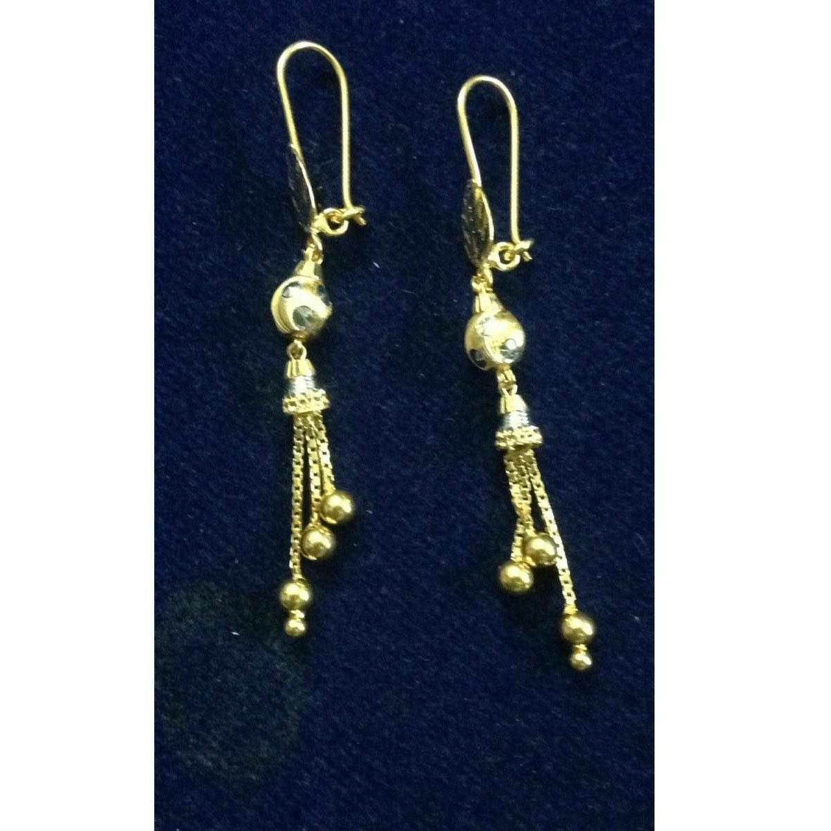916 Gold Indian Special Suidhaga Earrings