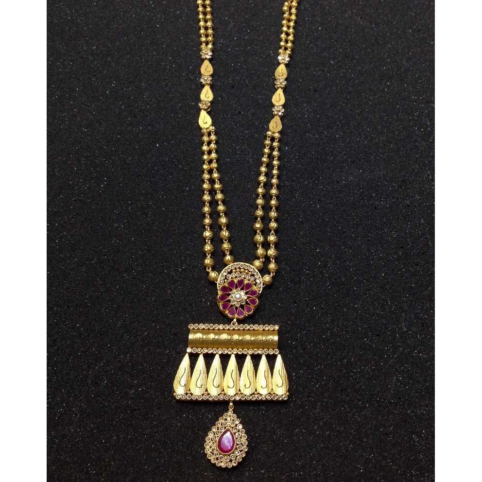 22KT Yellow Gold Ladies Antique Necklace