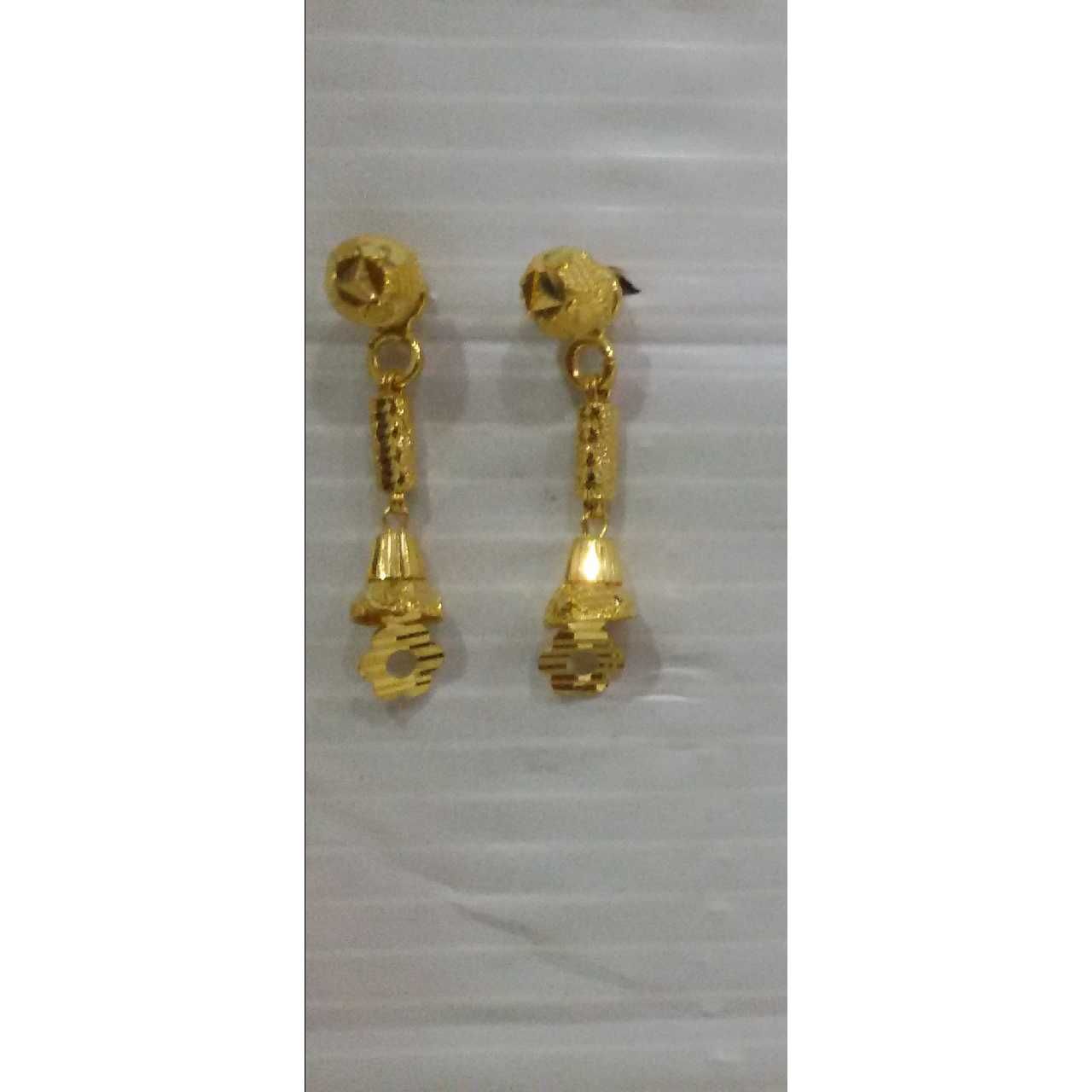 22KT Gold Vertical Hanging Tops
