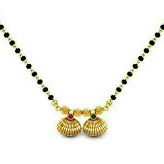 22KT Gold Fancy Mangalsutra