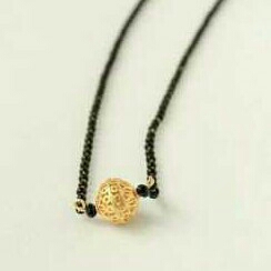 22KT Gold Fancy Mangalsutra
