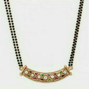 22KT Gold Fancy Mangalsutra