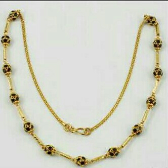 22K Gold Ladies Indian Fancy Chain