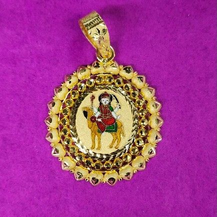 916 Gold Fancy Gents Momai MaMina Pendal