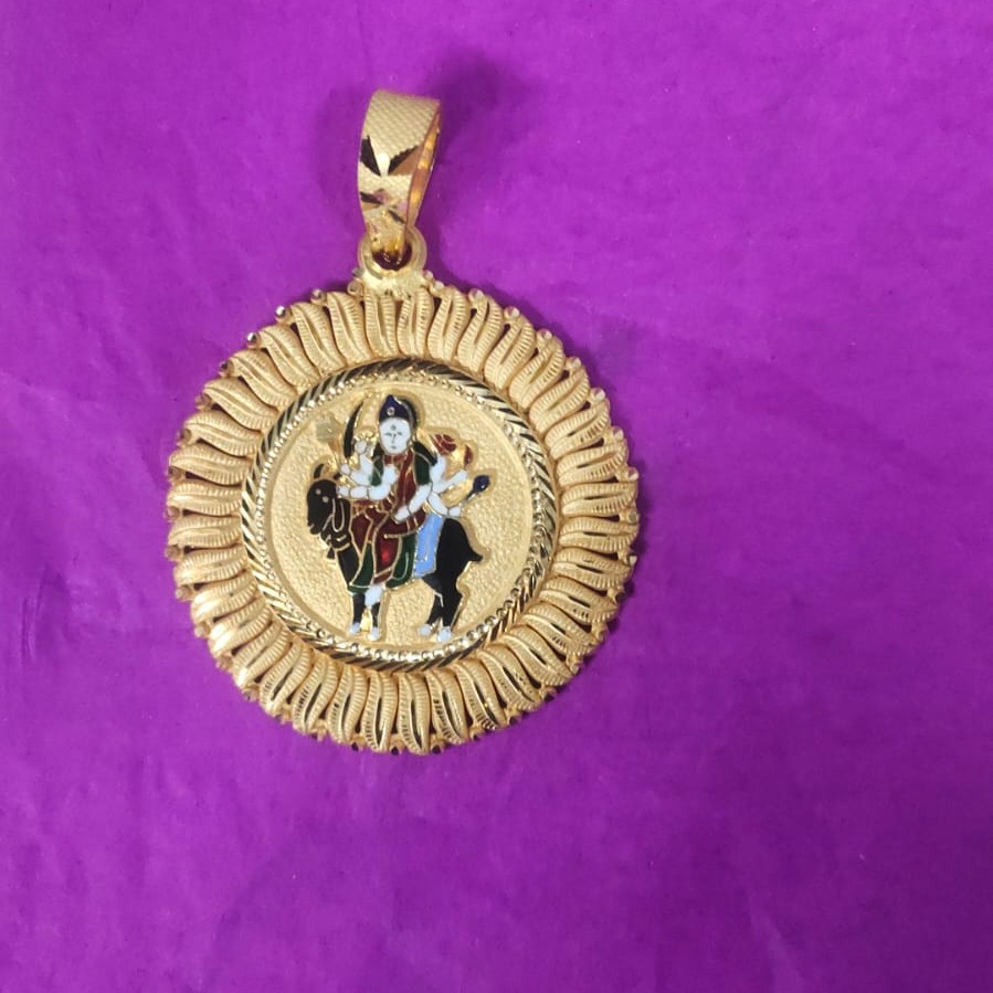916 Gold Meldi Maa Pendant