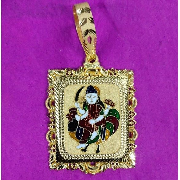 22 Kt. Gents Bahuchar Ma Mina Pendant
