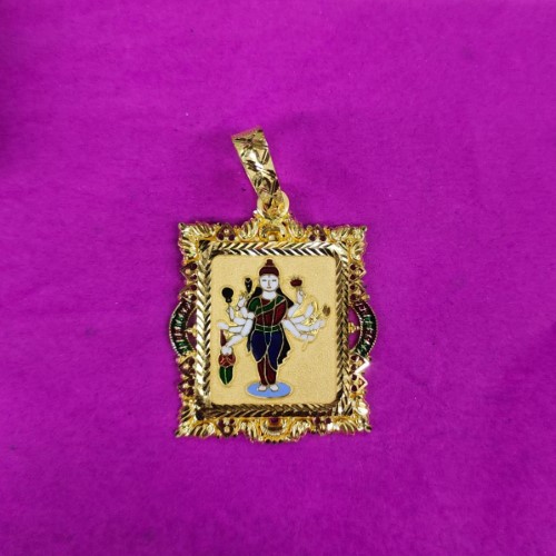 Gold Lightweight Daily Wear Pendant SAGP36