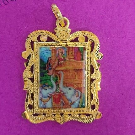 22 Kt. Printed Shakti Ma Gents Pendant