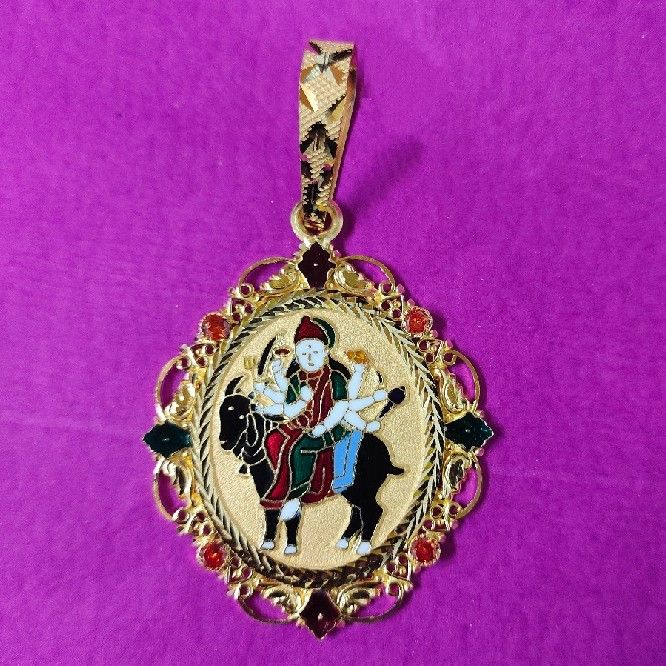 916 gold gents meladi ma mina pendant