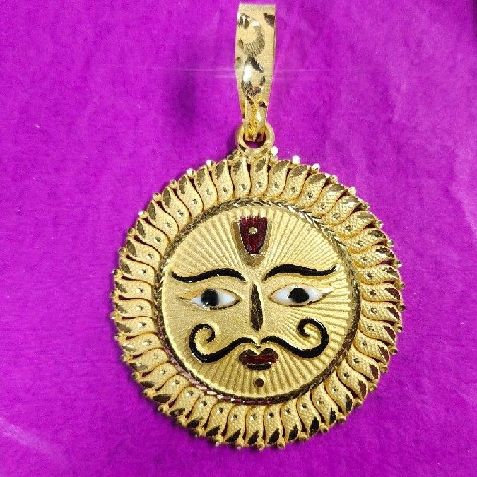 916 Gold Suryanarayan Fancy Pendant