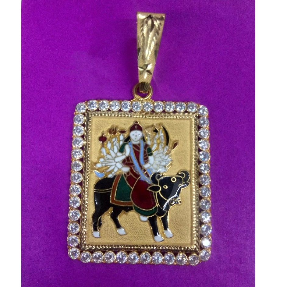 Vihat Ma Square Mina Pendant 916