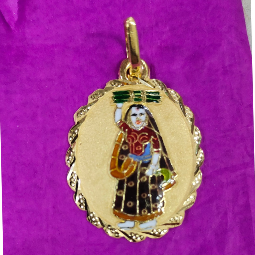 Jivani ma mina pendant