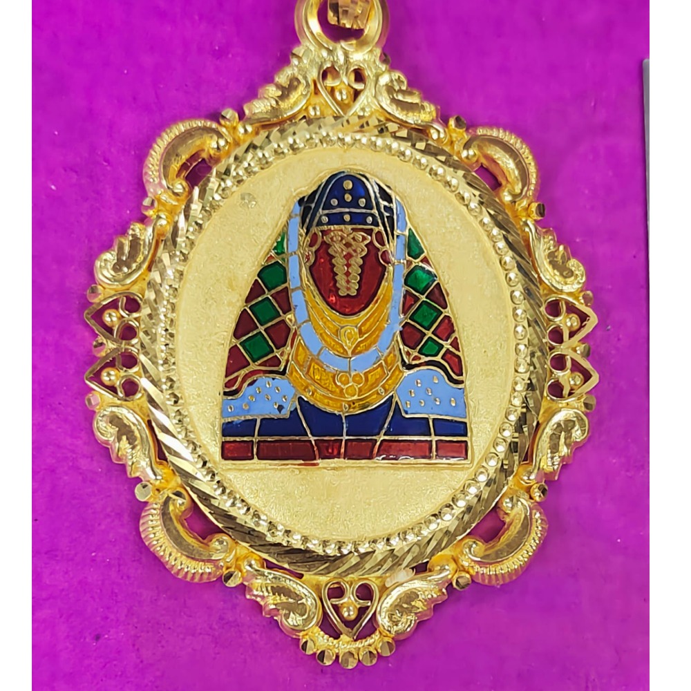 Gold Ashpura Ma Pendant