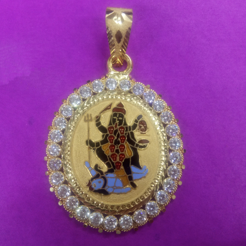 Mahakali Ma Meena Diamond pendant