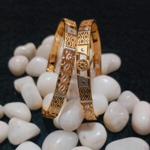 22K Gold Classic Kadali Bangle