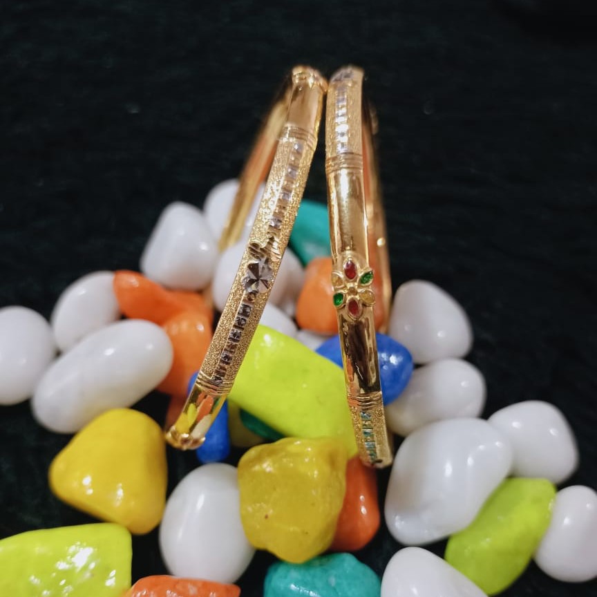 916 Gold Daily Wear Copper Kadli SGC428