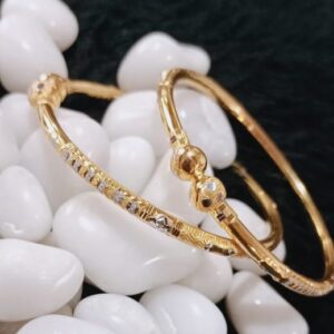 22K Gold Stylish Bangles