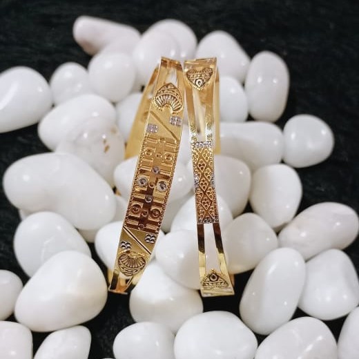 22K Gold Fancy Copper Kadli