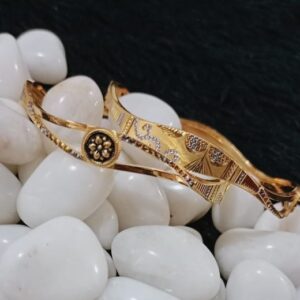 916 Gold Antique Kadli Bangle