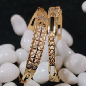 22Kt Gold Stylish Copper Kadli