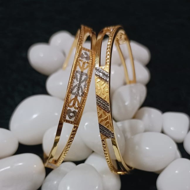 916 Gold Fancy Kadli Bangle