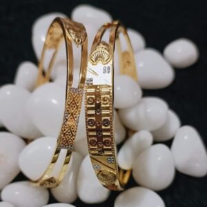 916 Gold Double Pipe Copper Kadli