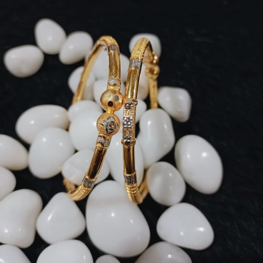 916 Gold Fancy Modhiya Kadli Bangle