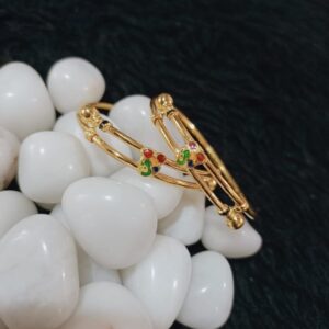 22KT Gold Stylish Bangle For Kids