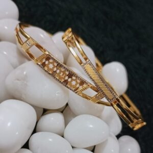 22K Gold Star Design Copper Kadli