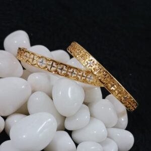 916 Gold Attractive Copper Kadli Bangle