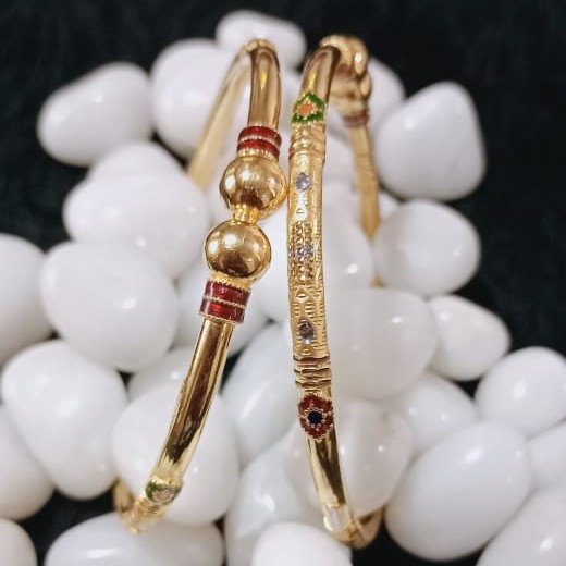 916 Gold Stunning Kadli Bangle