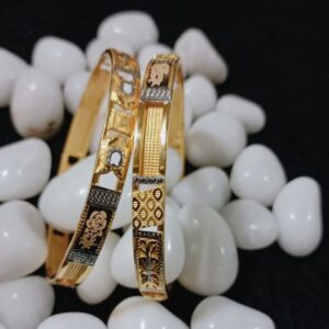916 Gold Fancy Rose Design Copper Kadli