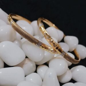 916 Gold Elegant Copper Kadli Bangle
