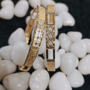 916 Gold Trending Copper Kadli Bangle SGC46