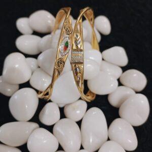 916 Gold Grand Copper Kadli Bangle SGC45