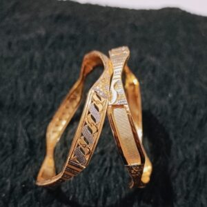916 Gold Unique Copper Kadli Bangle SGC39