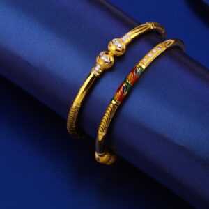 22KT Gold Hallmark Stylish Cooper Kadali SG81
