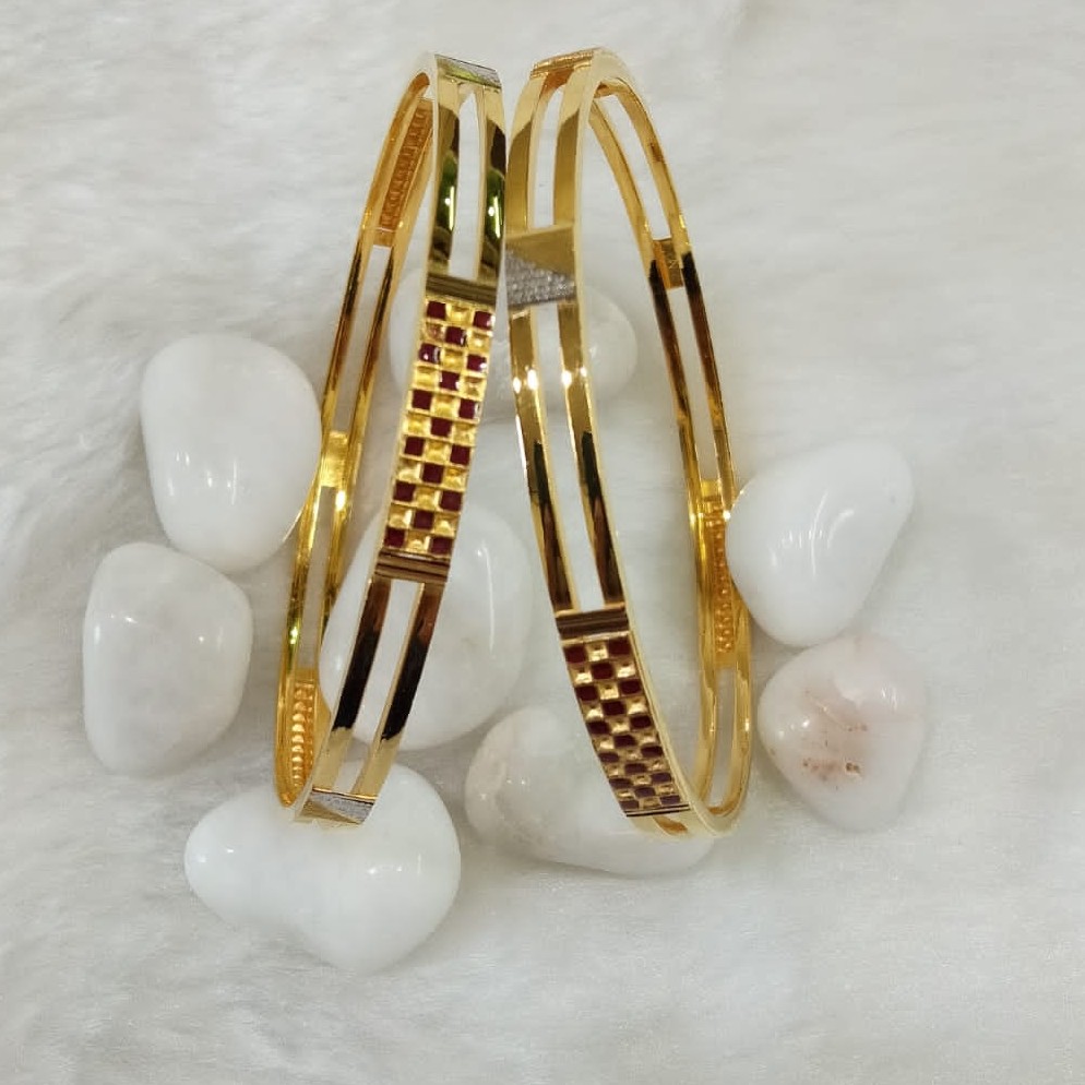 22KT Gold Hallmark Delicate Ghaba Kadali SG30