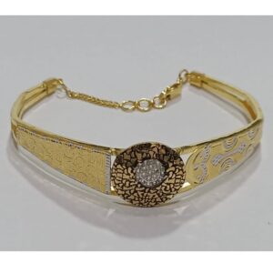 916 gold antique ladies bracelet sg-b06