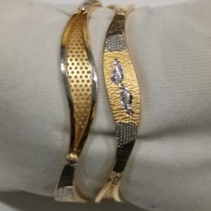 916 CZ Designer Bangle SG-245