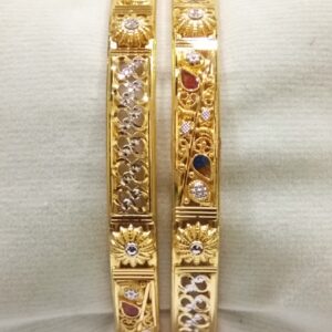 916 CZ Ghaba Bangle SG-228