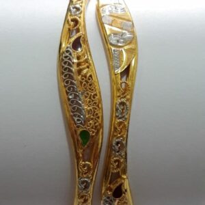 916 Antique Cz Bangle SG-210