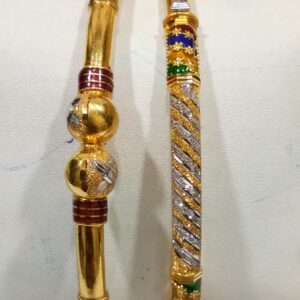 916 cz Meena Bangle SG-181