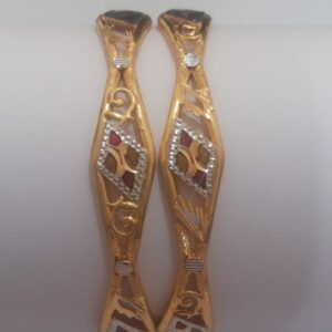 916 CZ Meena Bangle SG-139