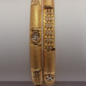 22kt Swastik design kadli SG-138