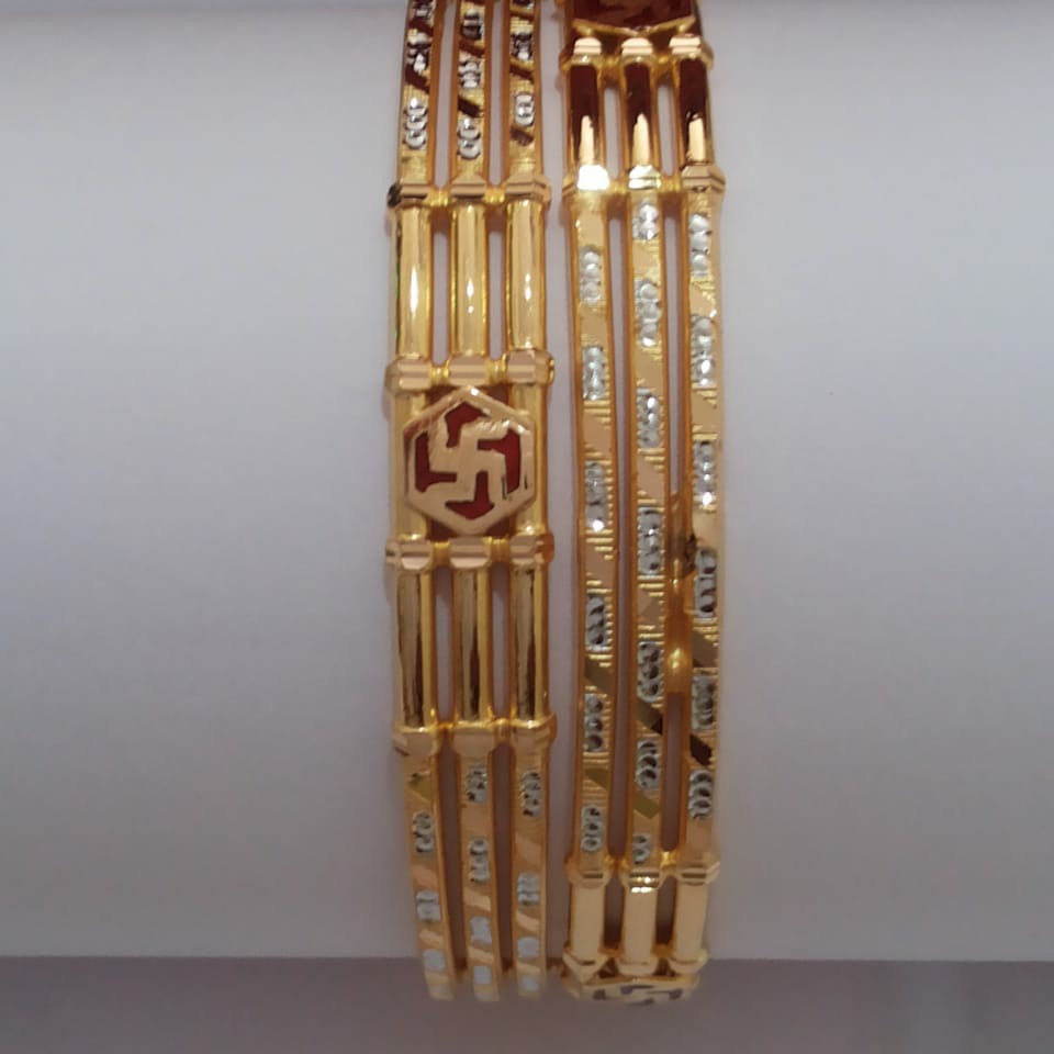 916 Swastik Design Bangle SG-99